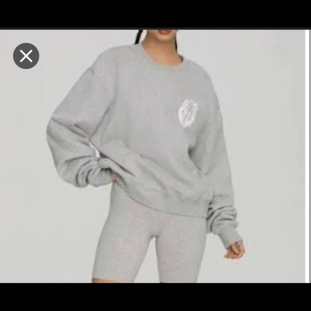 NWT Good American Leo zodiac sweatshirt